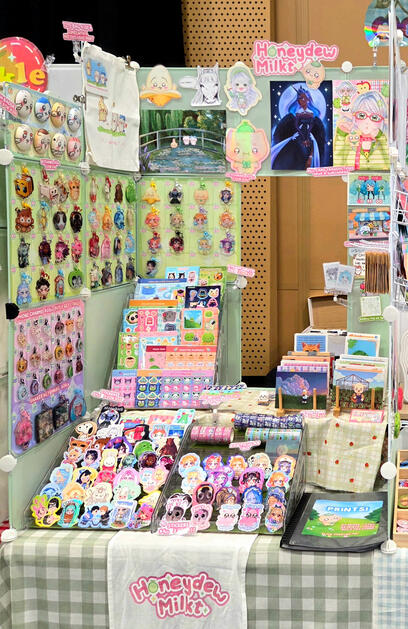 Cutie Club Art Market (Half Table)